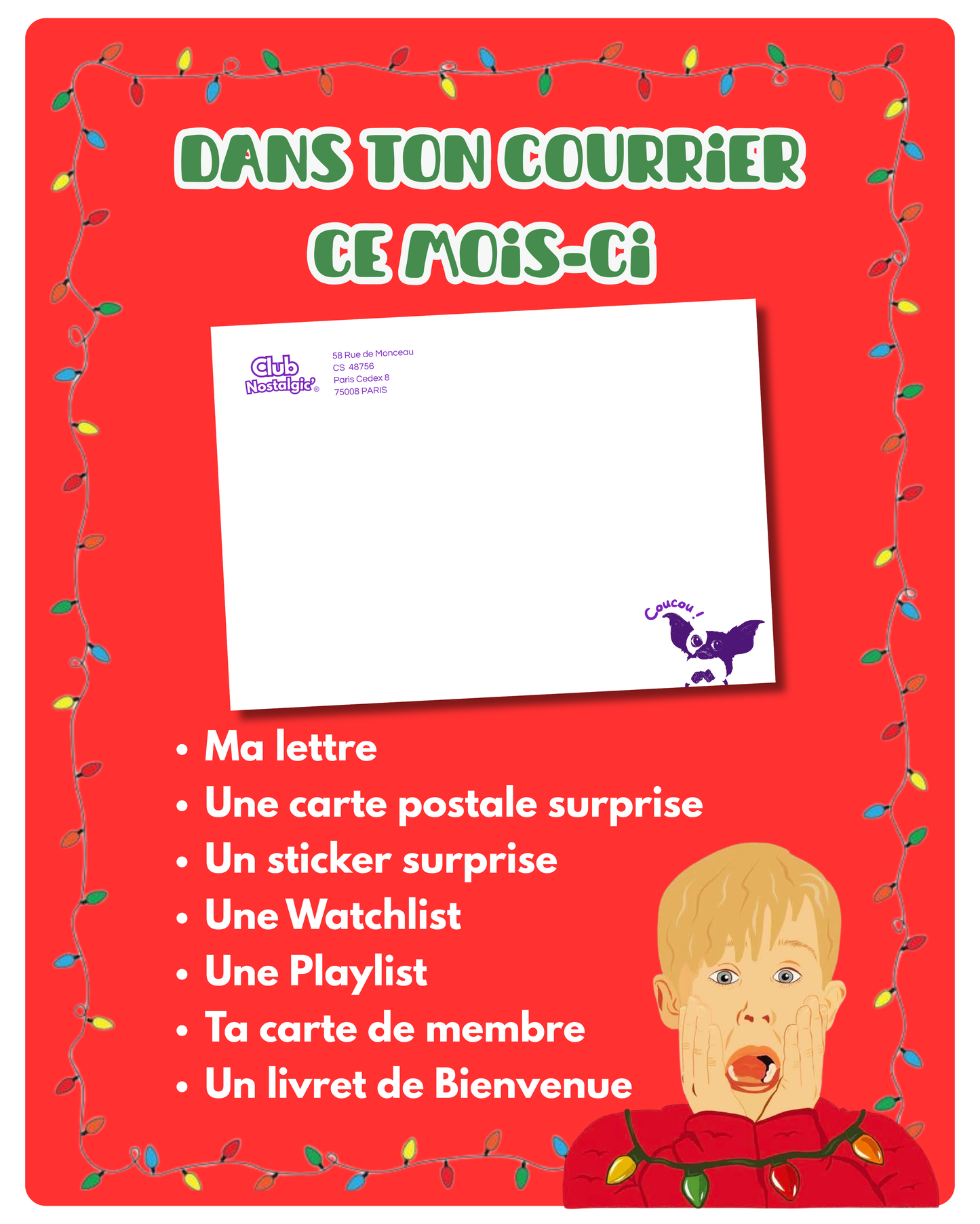 Club Nostalgic’ ~ Abonnement mensuel