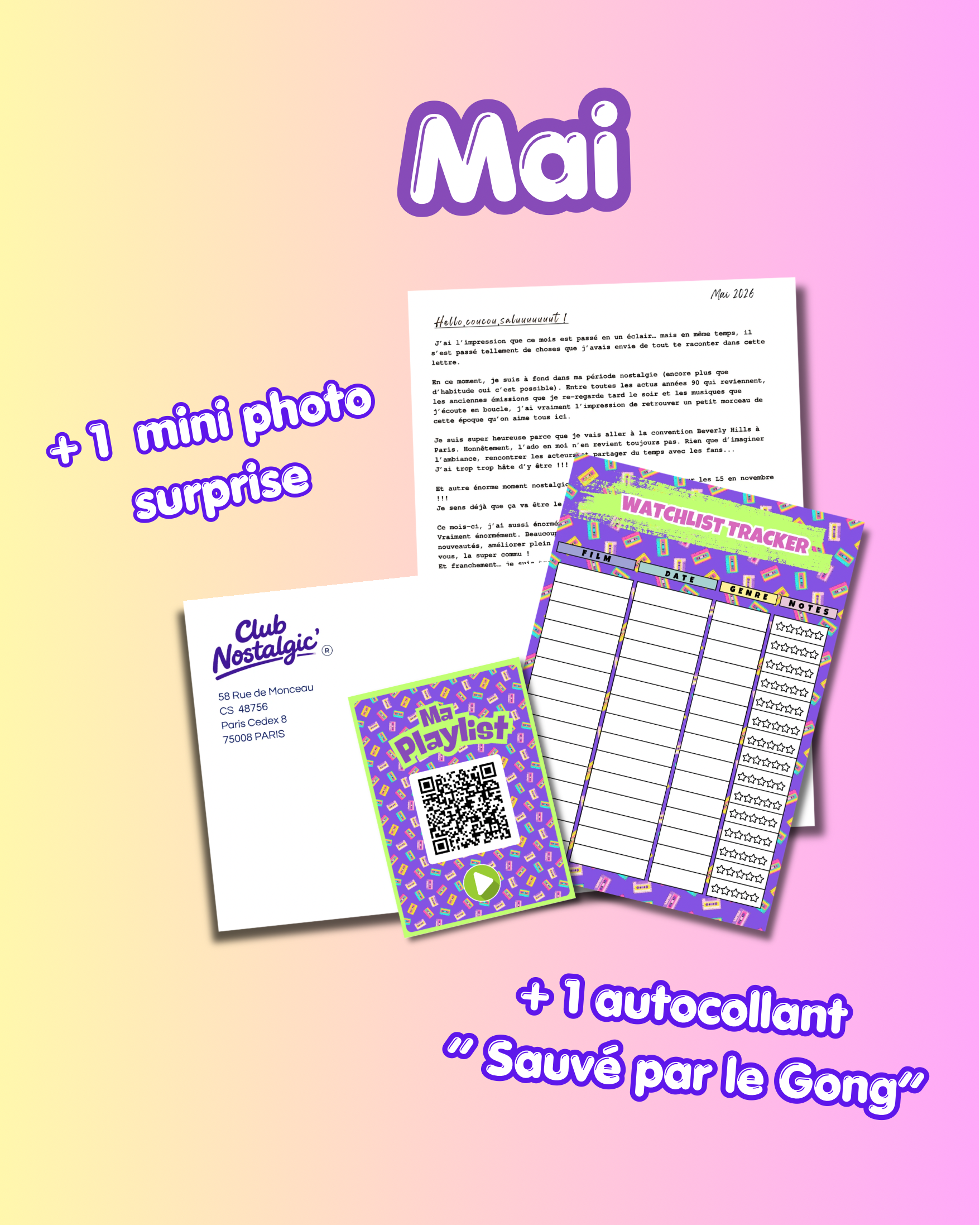Courrier de Mai - Sans abonnement